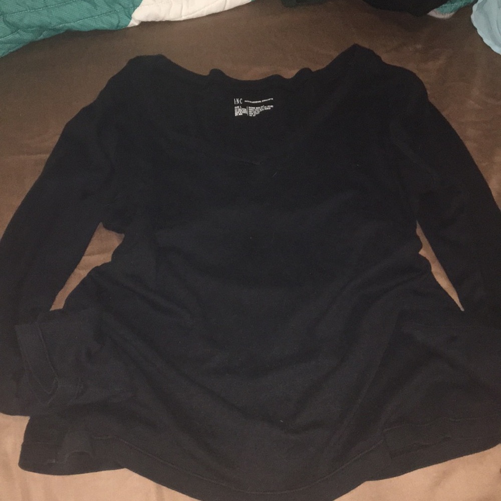 Black crop top